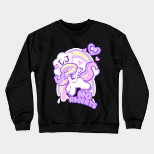 No Regerts Unicorn Crewneck Sweatshirt